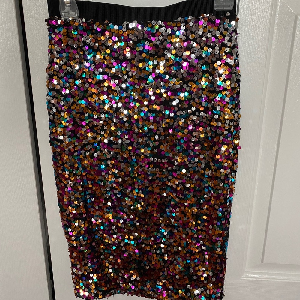 H & M sequin skirt